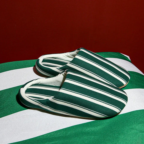 Slim Stripe Contrast Home Slippers