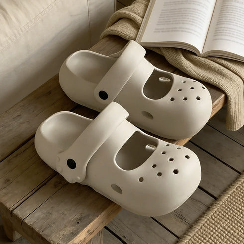 Chunky Cloud Mary Jane Clogs