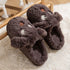Whimsical Puppy Face Plush Slippers