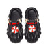 Sci-Fi Glowing Alert Chunky Clogs