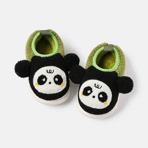 Fuzzy Shark Fin Toddler Slippers