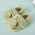 Fuzzy Bunny Ears House Slippers
