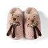 Fuzzy Capybara Doll Plush Slippers