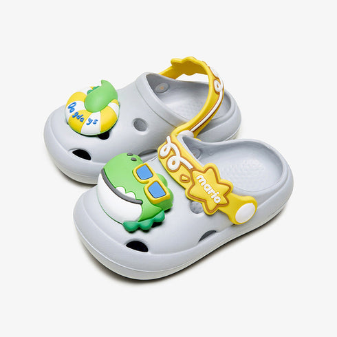 Playful 3D Cartoon Animal Clogs