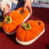 Plush Persimmon Fruit Design Slippers