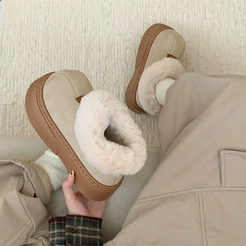 Chunky Puffy Warm Snow Boots