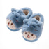 Fuzzy Cartoon Character Toddler Slippers