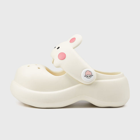 Chunky Bunny Strap Platform Clogs