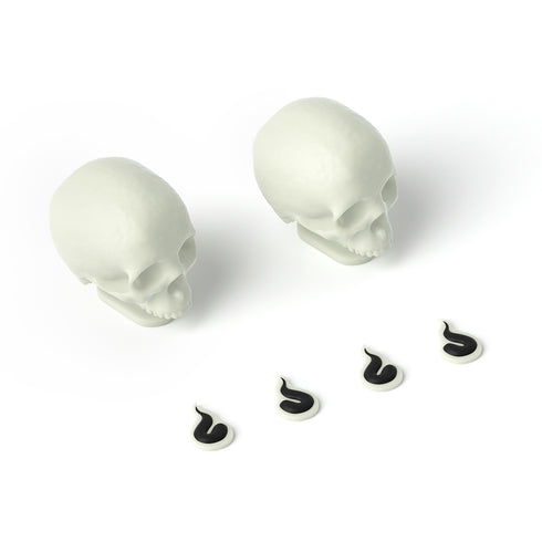 Sharkicks Pro 骷髏鰭和眼睛配件