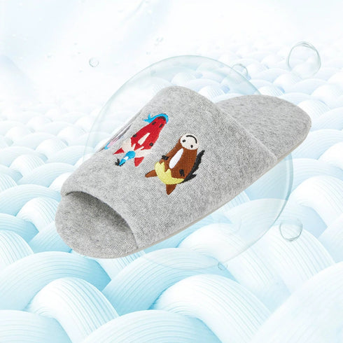 Embroidered Party Horse House Slides
