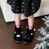 Plush Pompom Cartoon Ankle Boots
