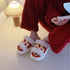 Lion Dance Plush Strap Slides
