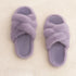 Twist Plush Cross-Band Slippers