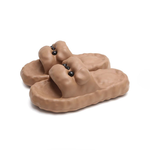 Puppy Face Chunky Foam Slides