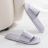 Satin Band Quilted Comfort Slides
