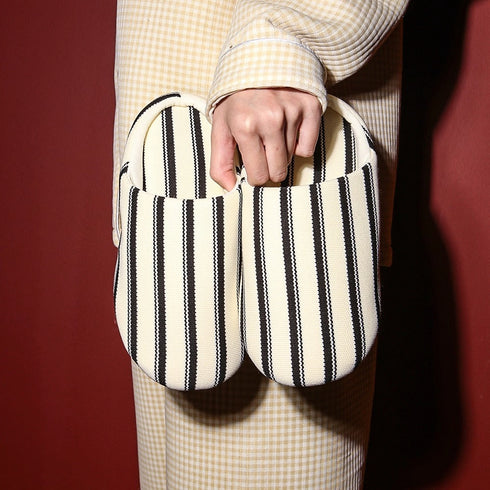 Slim Stripe Contrast Home Slippers
