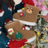 Festive Santa Reindeer Fleece Boots