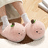 Apple Plush Stem Slippers
