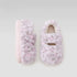 Fuzzy Spotted Mary Jane Slippers