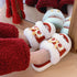 Lion Dance Plush Strap Slides
