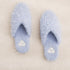 Fuzzy Heart-Patch Home Slippers