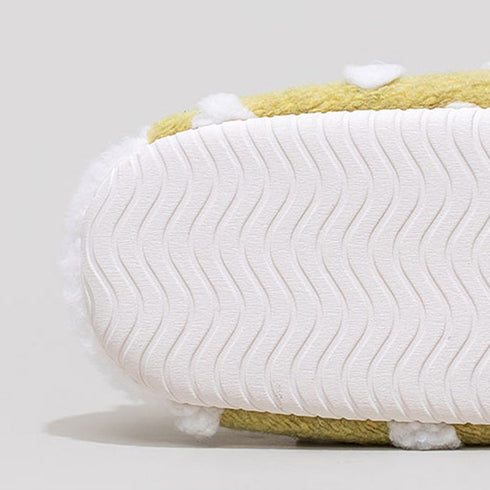 Puffy Dot Lounge Slippers