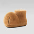 Plush Cat Paw Ankle Boots