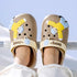 Playful 3D Character Kids Clogs