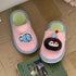 Playful Penguin Fish Fuzzy Slippers