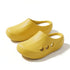 Chunky Banana Cutout Platform Clogs