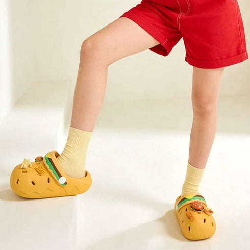 Yummy Fast Food Charm Clogs