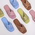 Breezy Floral Scrunch Indoor Slides