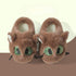 Fluffy Big Eye Kitty Slippers