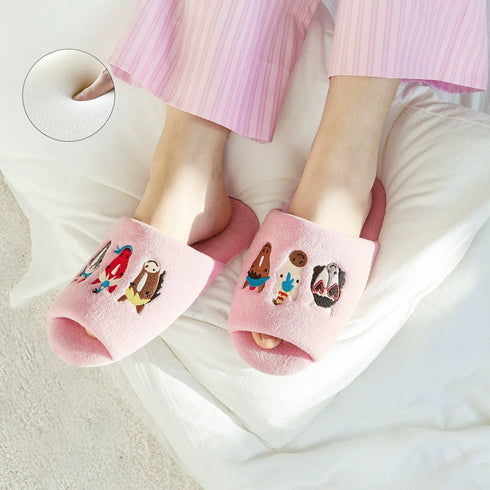 Embroidered Party Horse House Slides