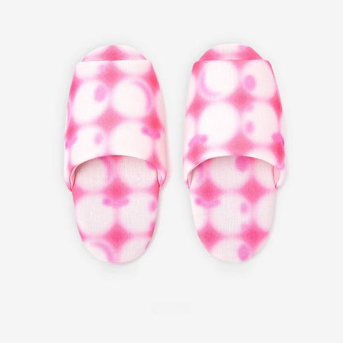 Breezy Watercolor Dot House Slippers