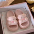 Cartoon Piggy Thick Sole Slides
