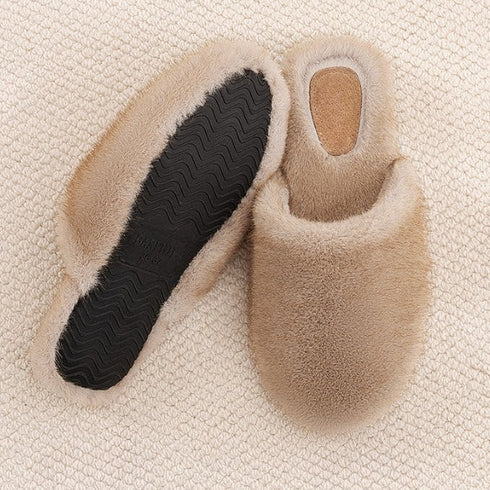 Snuggly Soft Plush Bedroom Slippers