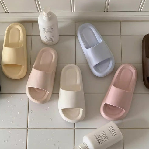 Squishy Cloud Pillow Bath Slides