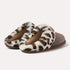 Wild Side Leopard Fur Slippers