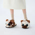 Whimsical Cartoon Cat Plush Slippers