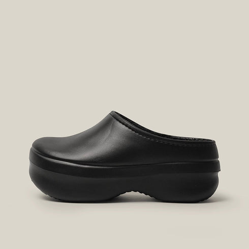 Splash Proof Fuzzy Chunky Clogs