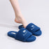 Fuzzy Crown Embroidered Lounge Slides