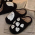 Mini Ghost Fuzzy Slippers