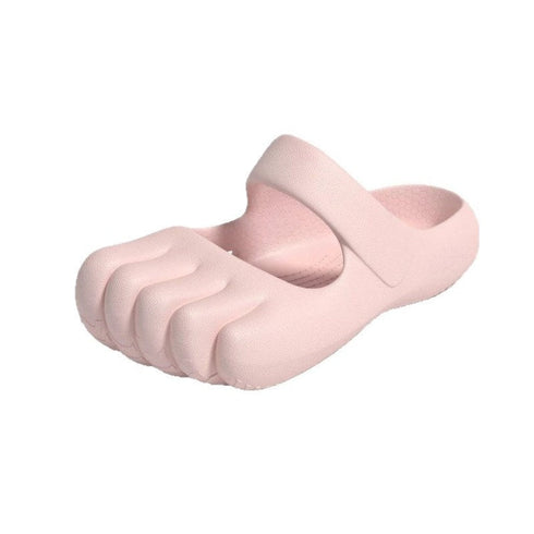 Fun Five Toe Chunky Slides