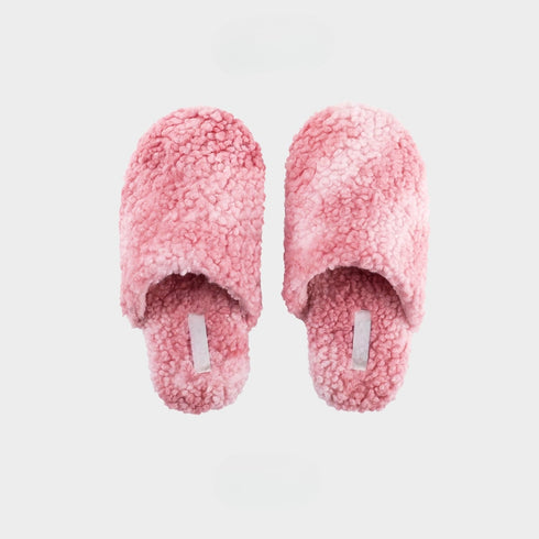Plush Pillow Step House Slippers