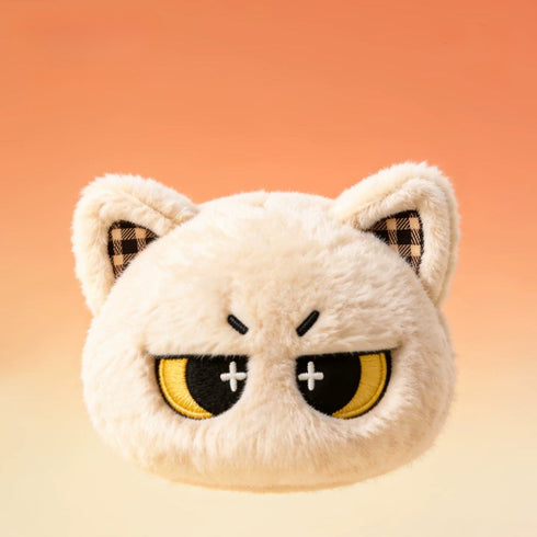 Whimsical Cartoon Cat Plush Slippers