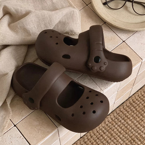 Chunky Cloud Mary Jane Clogs