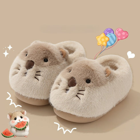 Plush Marmot Animal House Slippers