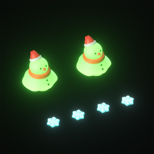 Sharkicks Pro 雪人鰭和眼睛配件