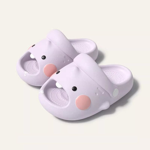 Chomping Shark Face Toddler Clogs